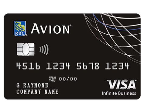 avion visa infinite business card.